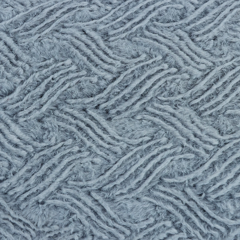 Spot frost color all -poly poly poly poly poly poly poly poly poly poly poem is edited by rabbit hair pressure flower fabrics autumn and winter clothing home spinning sofa pillow shoes and hat fabrics