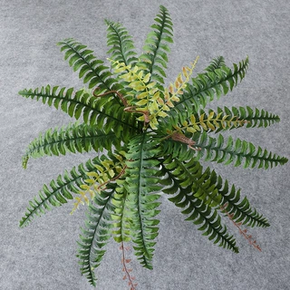 仿真植物墙配饰绿植墙配件背景墙绢布大蕨草大波斯草