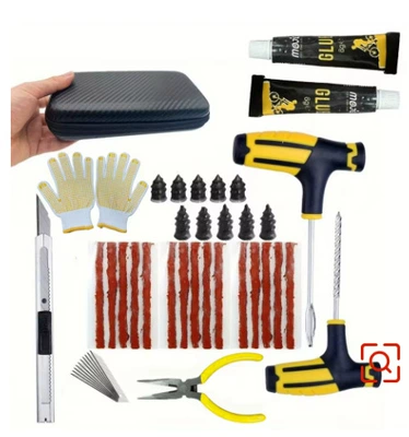 Repair kit: Tool Kit, Quick Emergency Tool - 44pcs-tire-repair-tool