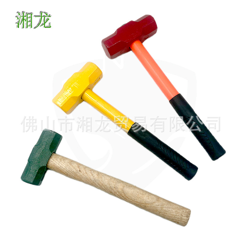 厂家直供防震ppr八角锤安装锤敲击工具木柄碳钢锤