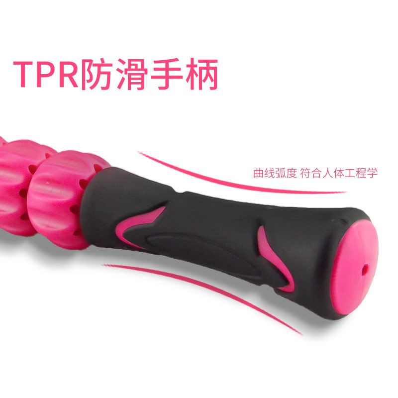 Masaje muscular palo fascia palo profundo relajación muscular rodillo engranaje masaje yoga masaje palo