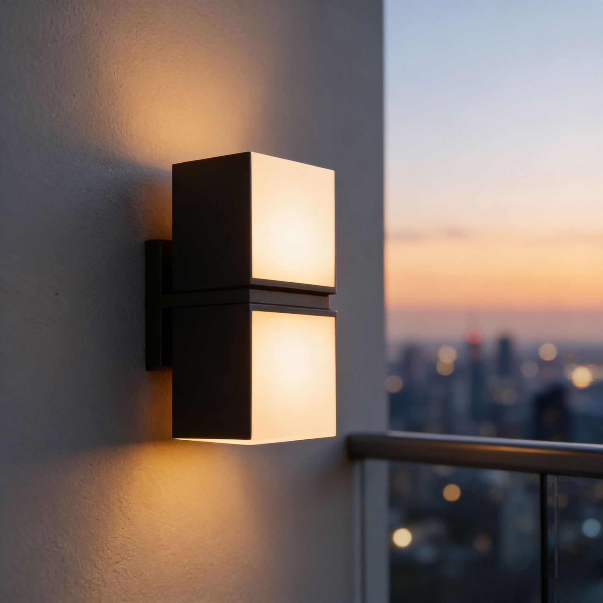 Amazon Aluminum Led Wall Lamp Outdoor Waterproof Simple Creative Villa Wall Lamp Doorway Pillar Balcony Ip65