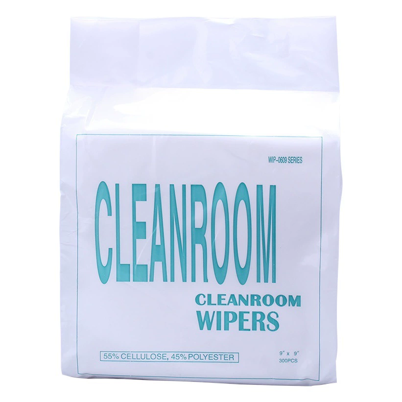 Оптовая Продажа с фабрики 0609 беспыльная бумага 9*9 для удаления пыли, одноразовая маслопоглощающая водопоглощающая бумага, промышленная беспыльная протирочная бумага