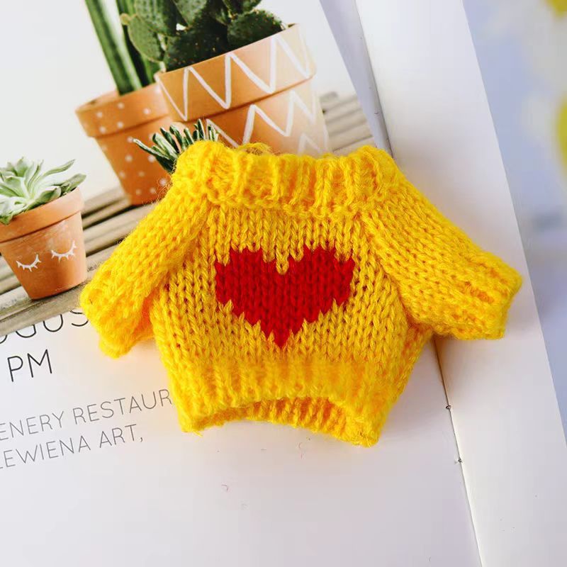 노란색 빨간색 하트