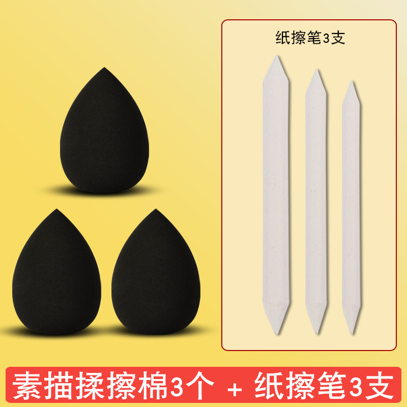 면봉 3개(종이와 펜 3개 포함)