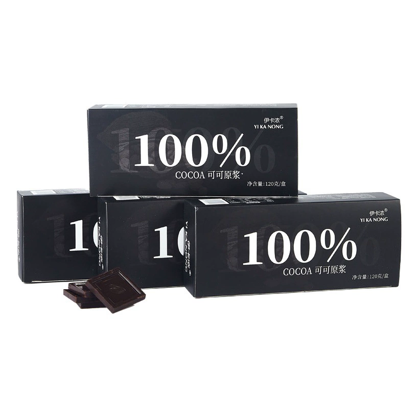 Темный шоколад для выпечки без сахарозы чистое масло какао шоколадный вкус шелковистая коробка реальные фотографии