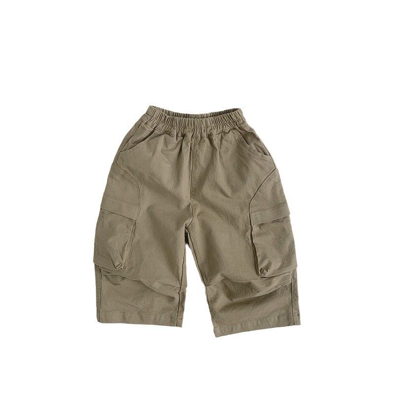 Pantalones Cargo Casuales para Niños de Algodón Suave para Primavera y Otoño image 6