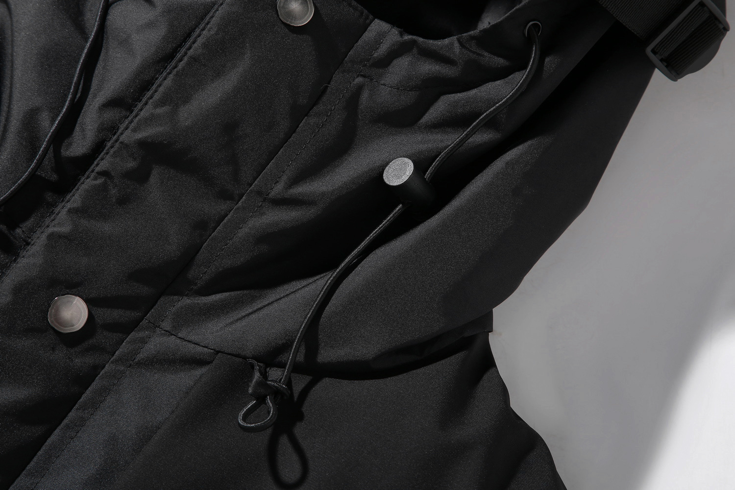 Men's Down Jacket Beijing Style Spliced Hooded Winter Coat_voghion.com