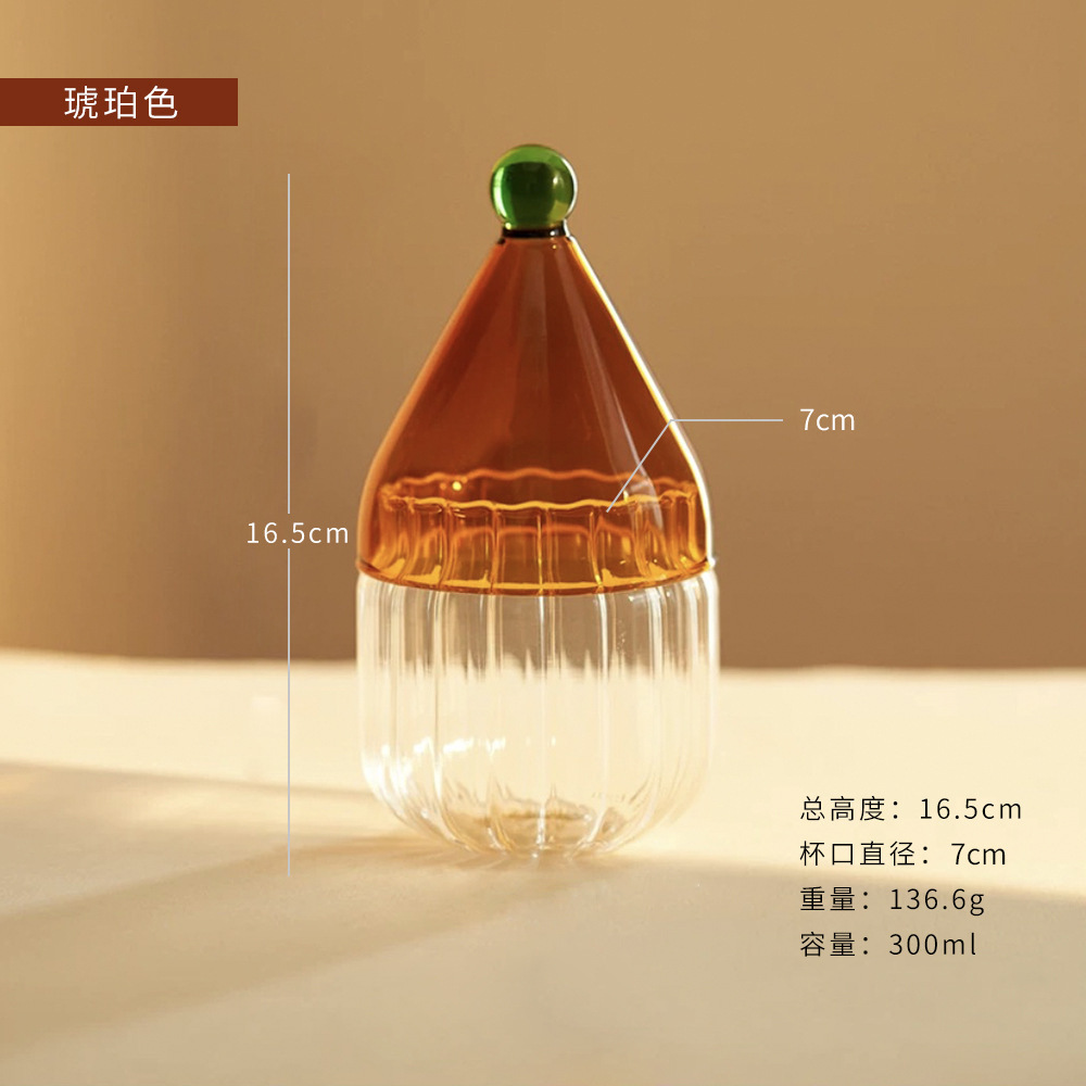 Tarro de dulces de sombrero navideño Tarro de dulces de colores de alto valor con tapa Botella de almacenamiento de cocina Taza de caramelo Decoración creativa