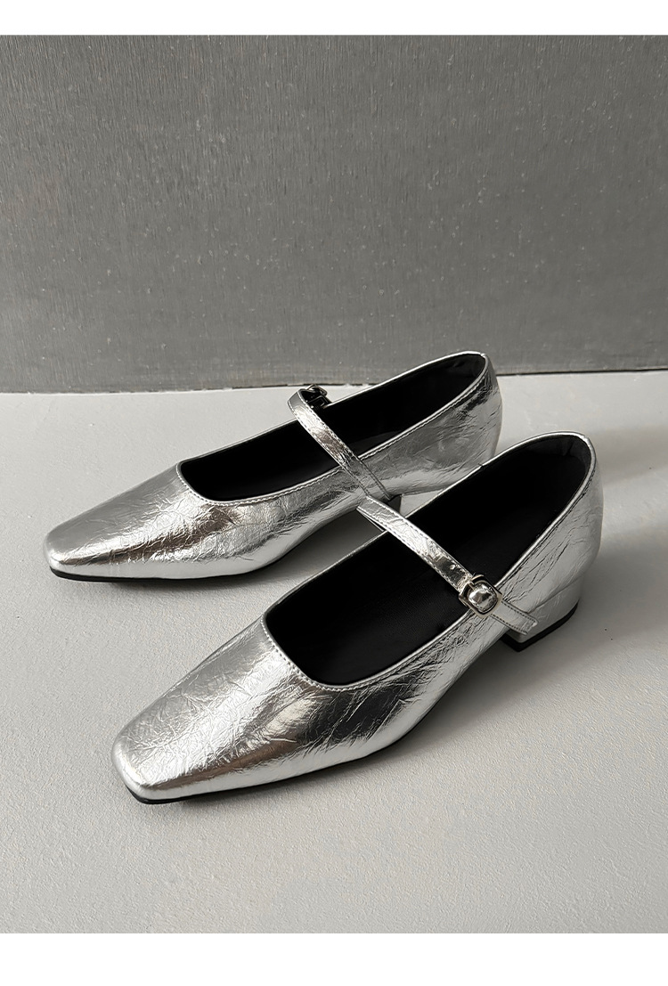 CHIKO Zayna Square Toe Block Heels Mary Jane Shoes