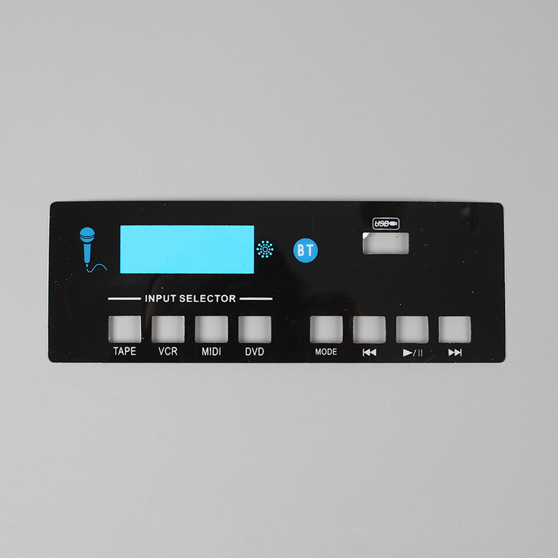 メーカーオーダーメイドフィルムスイッチのパネルの設備は膜を制御してボタンを押してゴムのドラムを貼ってスイッチのラベルを包みます。|undefined