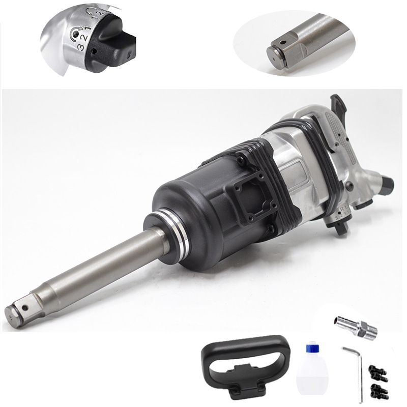 1.0inch Pneumatic Wrench Impact High Torque Pneumatic Air Cannon Pneumatic Tool Pneumatic Wrench Air Cannon Machine Large Air Cannon