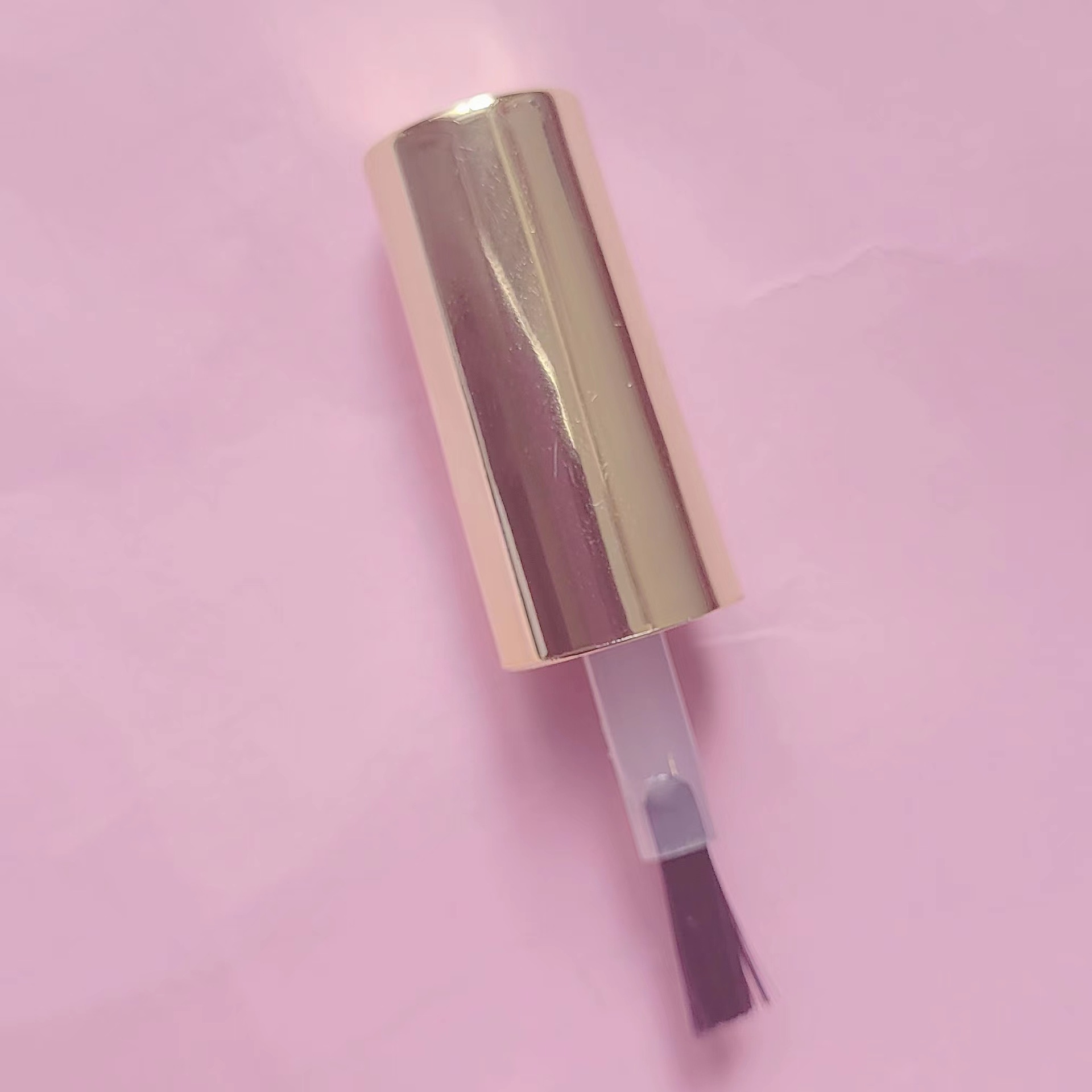 Botella de esmalte de uñas de dos cabezas Botella de pegamento para colorear productos para el cuidado de la piel Botella de maquillaje de subempaque Botella de brillo de labios portátil líquido de diferentes propiedades