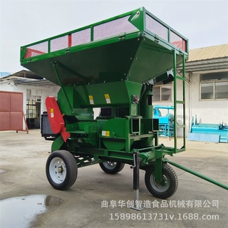 大型粮食加工玉米脱粒设备铲车人工上料玉米打粒机粮站商用脱粒机