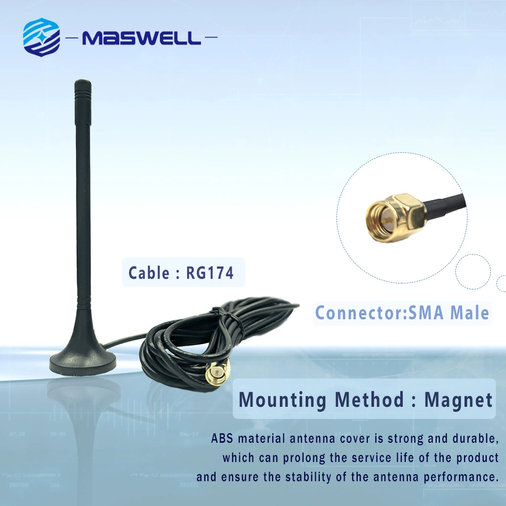 Мощность Maxwell AN_GSM_016L 900/1800/2100 МГц мини-круглая база 4G/3G/LTE антенна