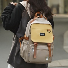日系ins簡約雙肩包女大學生書包高顏值輕便休閒時尚旅行電腦背包