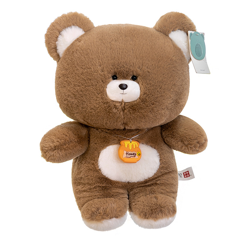 Lindo nuevo pequeño oso Yue muñeca grasa Pier oso peluche juguete abrazo oso muñeca regalo de cumpleaños al por mayor