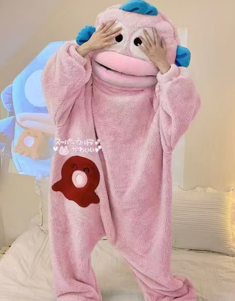 Pez cabeza gorda rosa