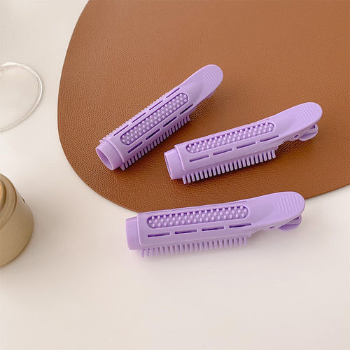 Korean Internet celebrity fluffy hair artifact head pad hair root clip bangs fixed hair clip top skull curling barrel hair accessories
