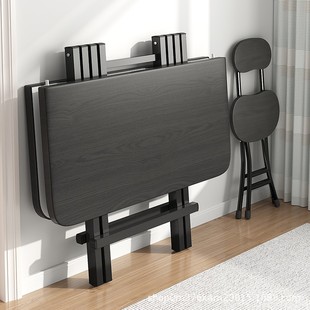 Foldable Table Dining Table Household Small Apartment Simple Dining Table Outdoor Portable Stall Multi-function Study Table