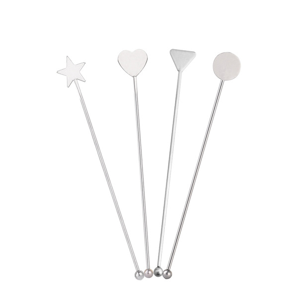 Coffee mixing stick stainless steel