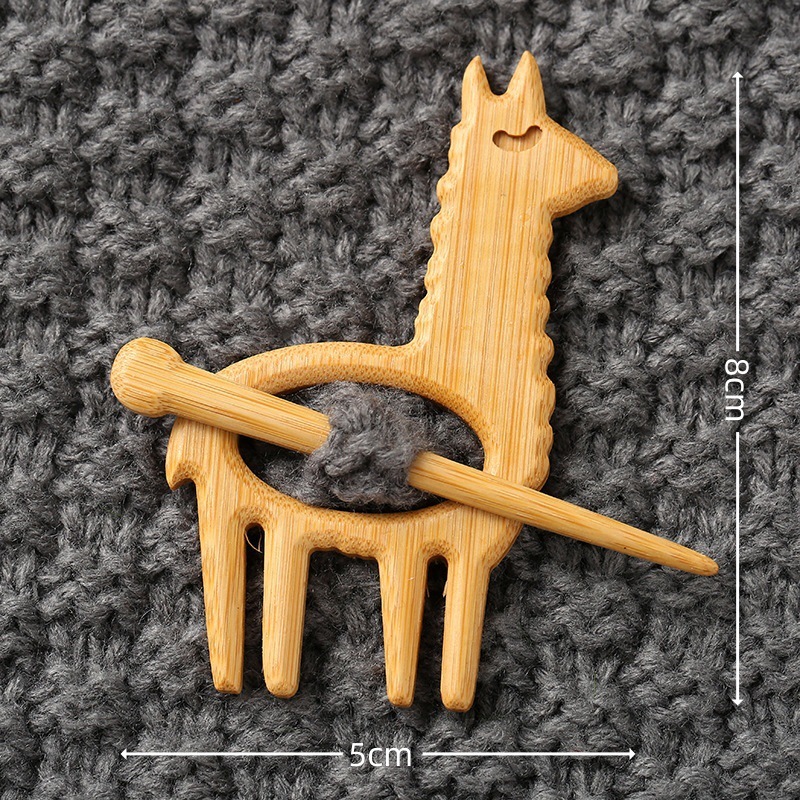 外贸热销Wooden Flower Daisy Pattern Brooch木制胸针送女孩礼物|undefined