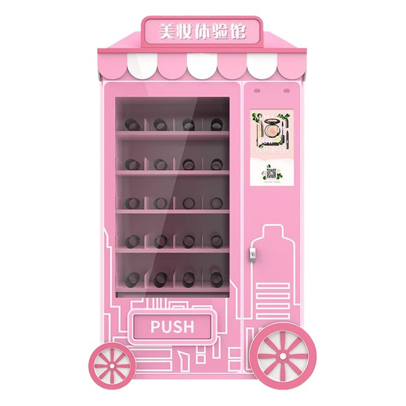 Los fabricantes de máquinas expendedoras de productos de belleza suministran directamente máquinas de belleza para salones de belleza y mostradores para ventas minoristas, con pago mediante código QR.