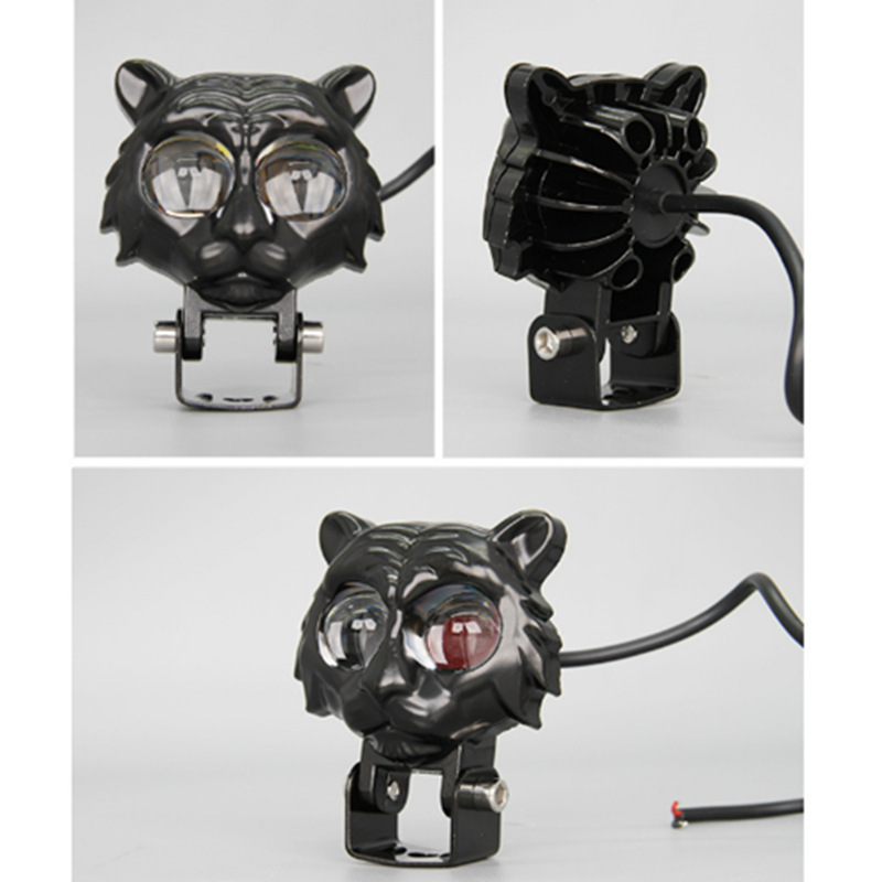 New Wide Voltage Little Tiger Motorcycle/Electric Vehicle LED Spotlight, Modified Motorcycle Headlight
