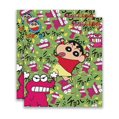 accessories – Motorcycle tail - diamond-shaped-anti-slip-pattern-crayon-shin-chan-handlebar-stickers-1-pair