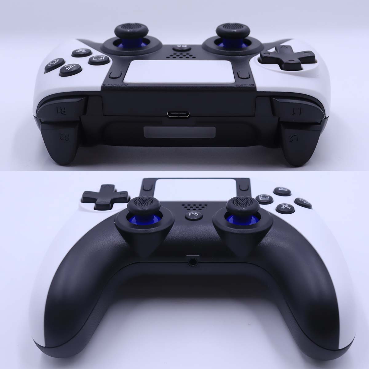 Беспроводной игровой геймпад для PS5 и PC (белый)