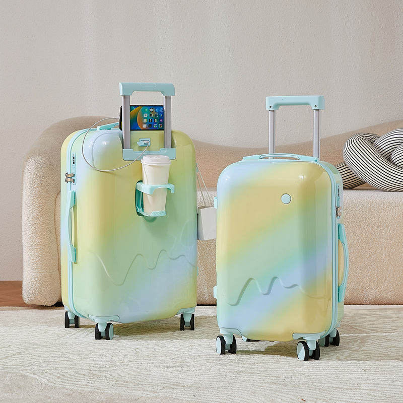 [Fábrica de selección estricta] 37 maletas de 26 pulgadas de gran capacidad de alta calidad de maleta de tracción ligeras