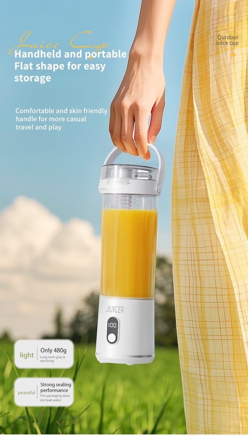 Factory Multifunctional Juicer Home Fruit Juice Machine Wireless Small Mini Electric Portable Juice Extractor