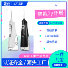 跨境热销冲牙器电动家用便携式洗牙器冲牙线清洁口腔牙齿厂家直销