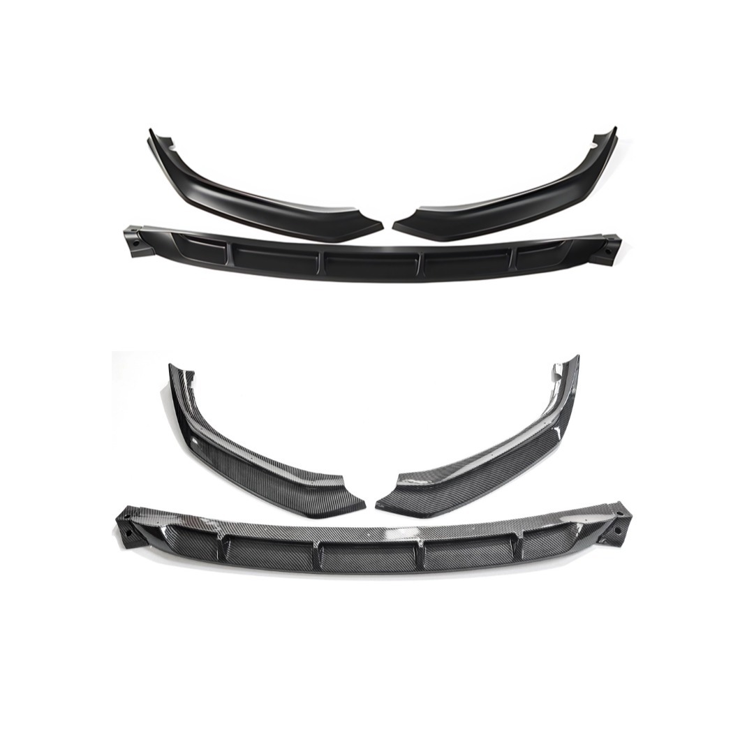 Suitable for 2021-23 Bmw 5 Series G30 Modified Front Shovel Bumper Lip Three-Section Decorative Small Surround Accessories