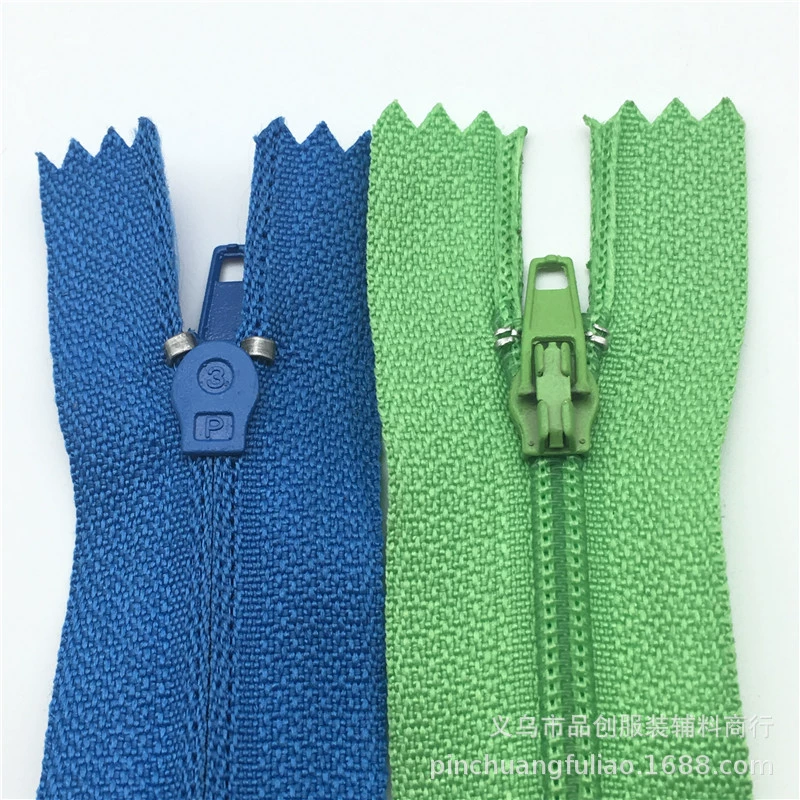 Nylon trousers with zipper, wholesale