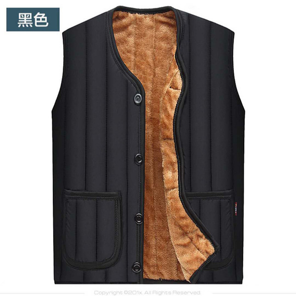 Men's casual autumn warm vest