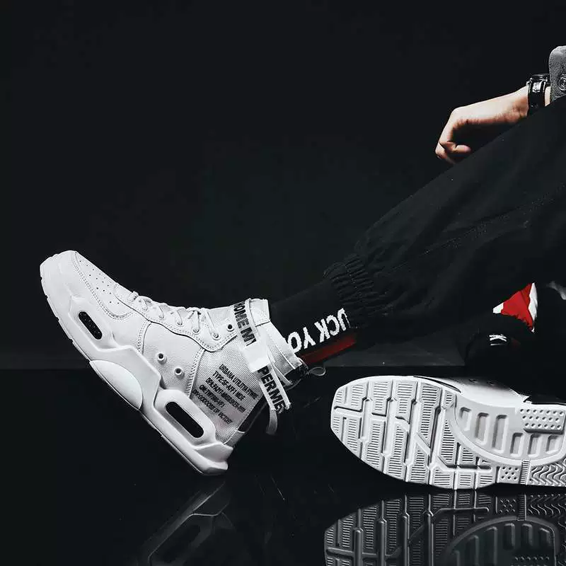 Air Jordan 1, трендовые спортивные кроссовки хип-хоп стиль, платформа обувь