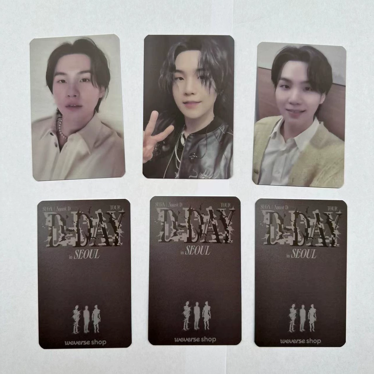 Новый бейс BTS SUGA карточка Min Yanqi сольный альбом D-DAY фотокарточка последующее