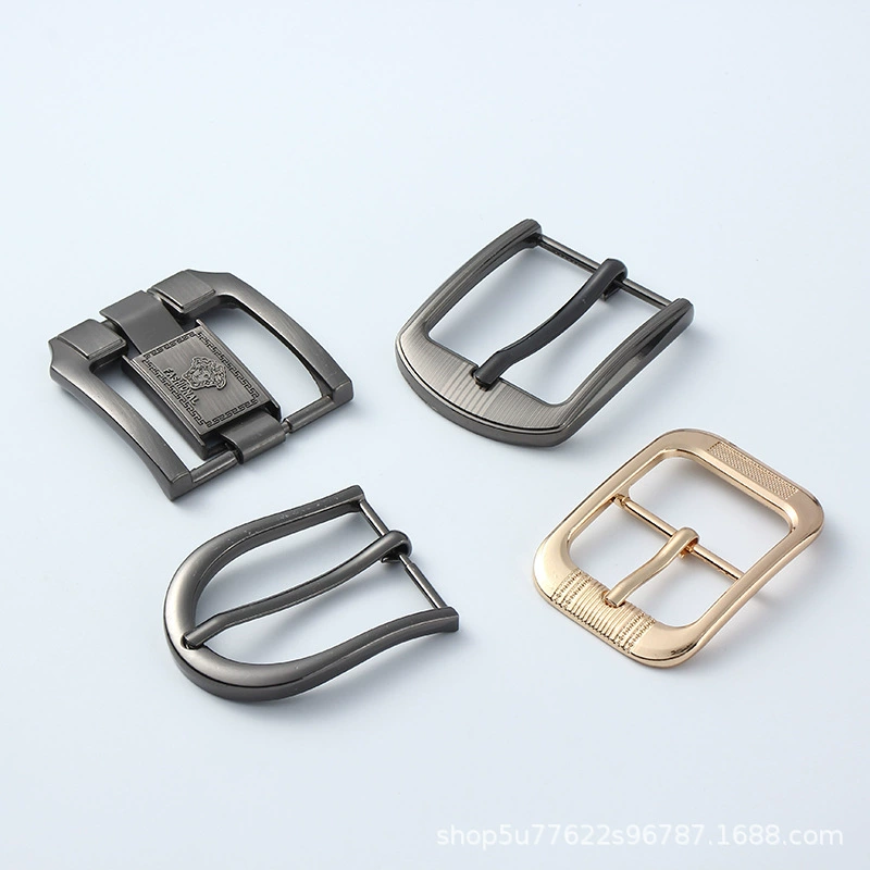 Мужской ремень с квадратной пряжкой в стиле пин, оптовая продажа с фабрики, металлический брючный ремень из цинкового сплава, высококачественный матовый кожаный ремень