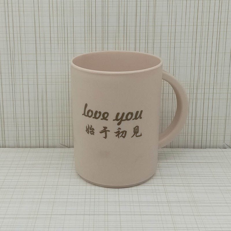 Tandborstglas i plast för vuxna och par i hemmet_voghion.com