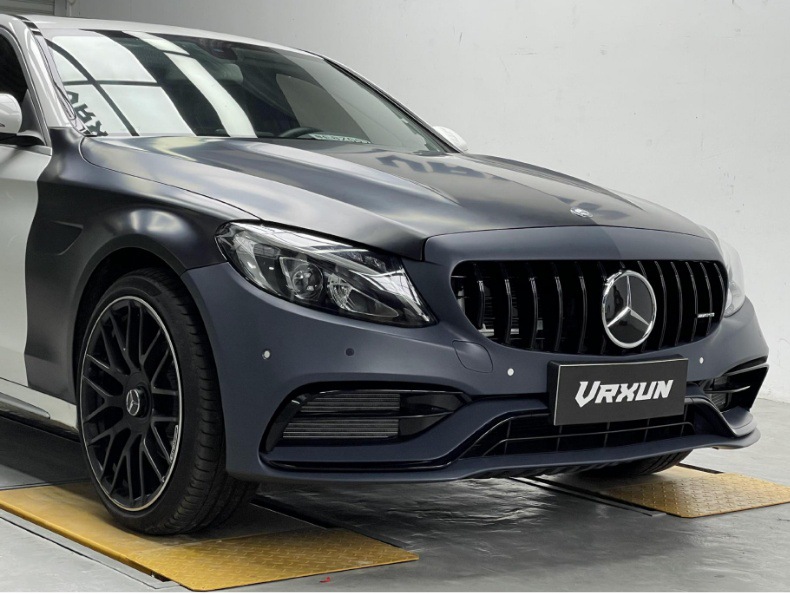 Applicable to 15-21 Mercedes-Benz c200260 300 180 W205 to c63amg front and rear bars to surround the middle net cover