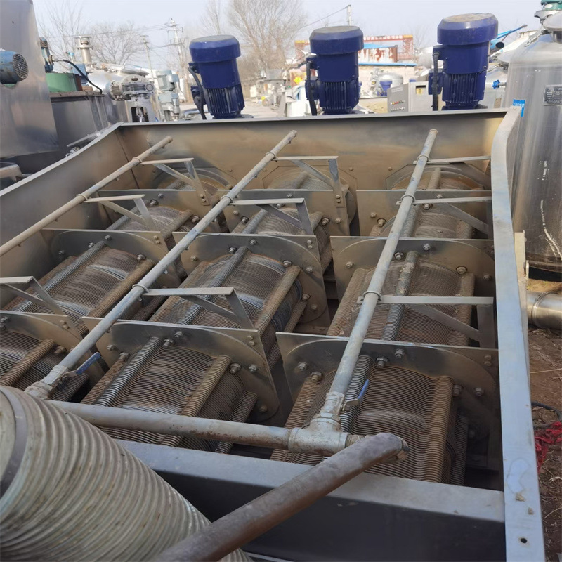 出售二手302型叠螺污泥脱水机污水处理设备 回收