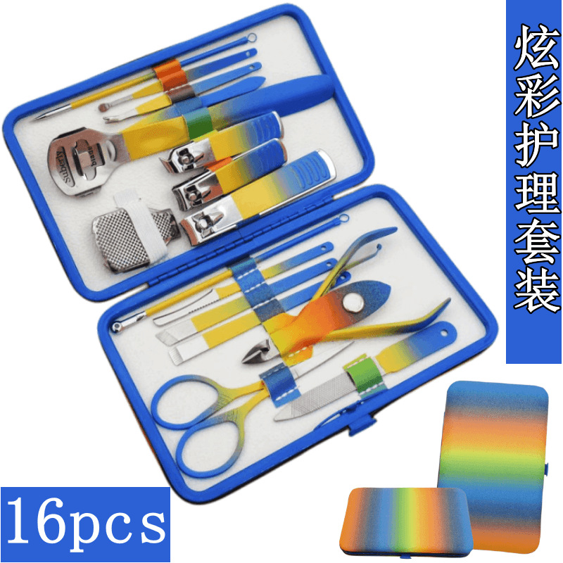 Cosmetic manicure tools set for manicure stainless steel for nails