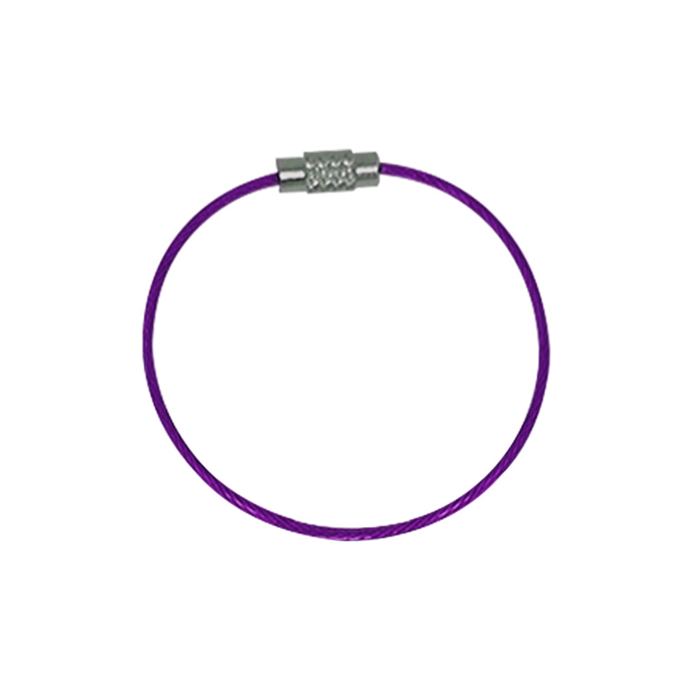 Фиолетовый стальной канат