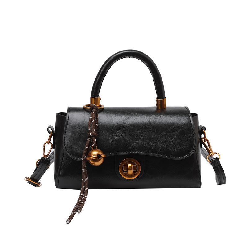 Otoño e invierno bolso de mano para mujeres 2024 nuevo bolso cuadrado de moda retro multifuncional de hombro único