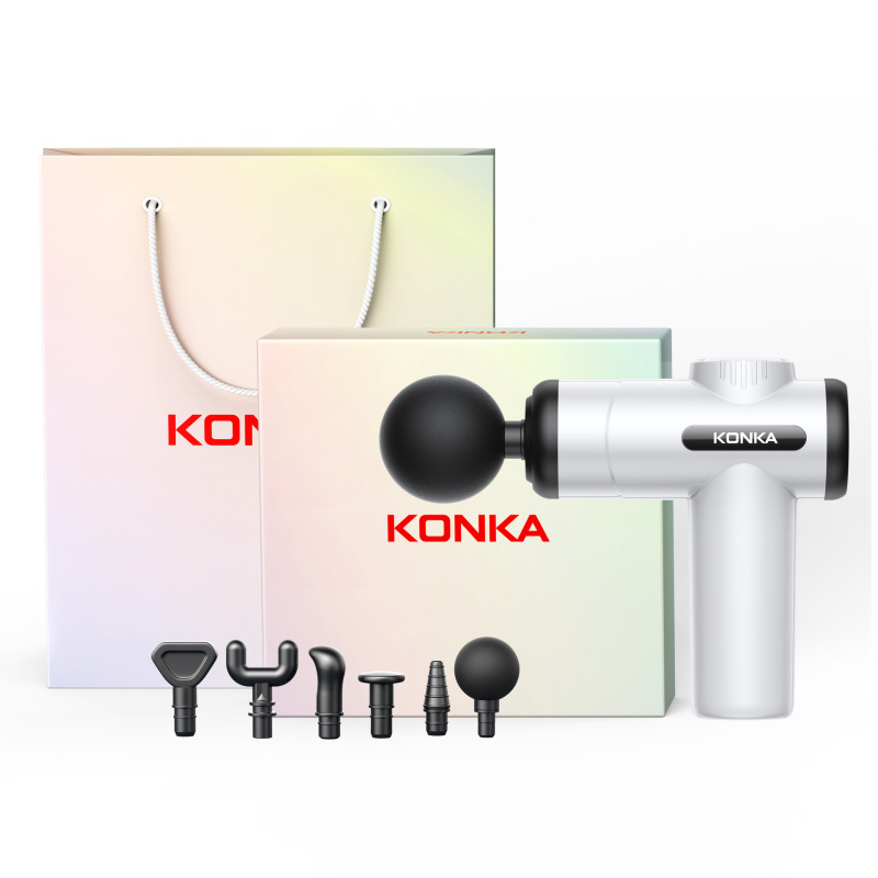 Konka ミニ筋膜ガン家庭用ポータブル電動振動マッサージャー筋肉リラクゼーションマッサージガン筋膜ガン工場|undefined