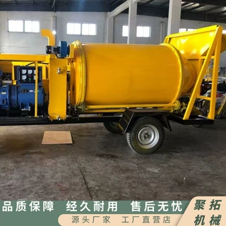 路面机械旧沥青全自动拌合机 可自动上料搅拌 沥青混凝土灰搅拌机
