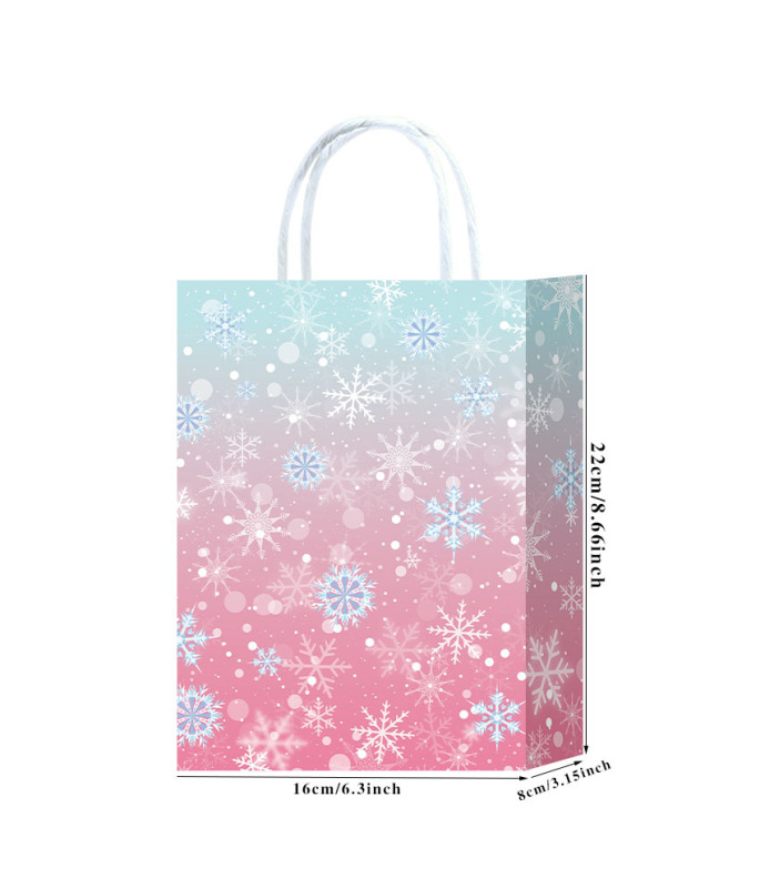 メーカーの新型アマゾン雪花8種類のクラフト紙紙袋手提げ袋ギフトバッグ共通紙袋クラシックファッション|undefined