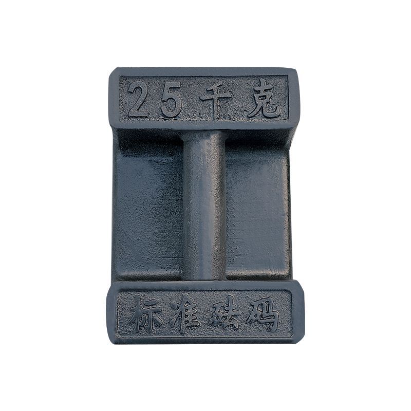 Lock-Type Cast Iron Weight 25kg 20kg Kilogram Scale Calibration Stone Lock Standard Weight Elevator Counterweight 25kg