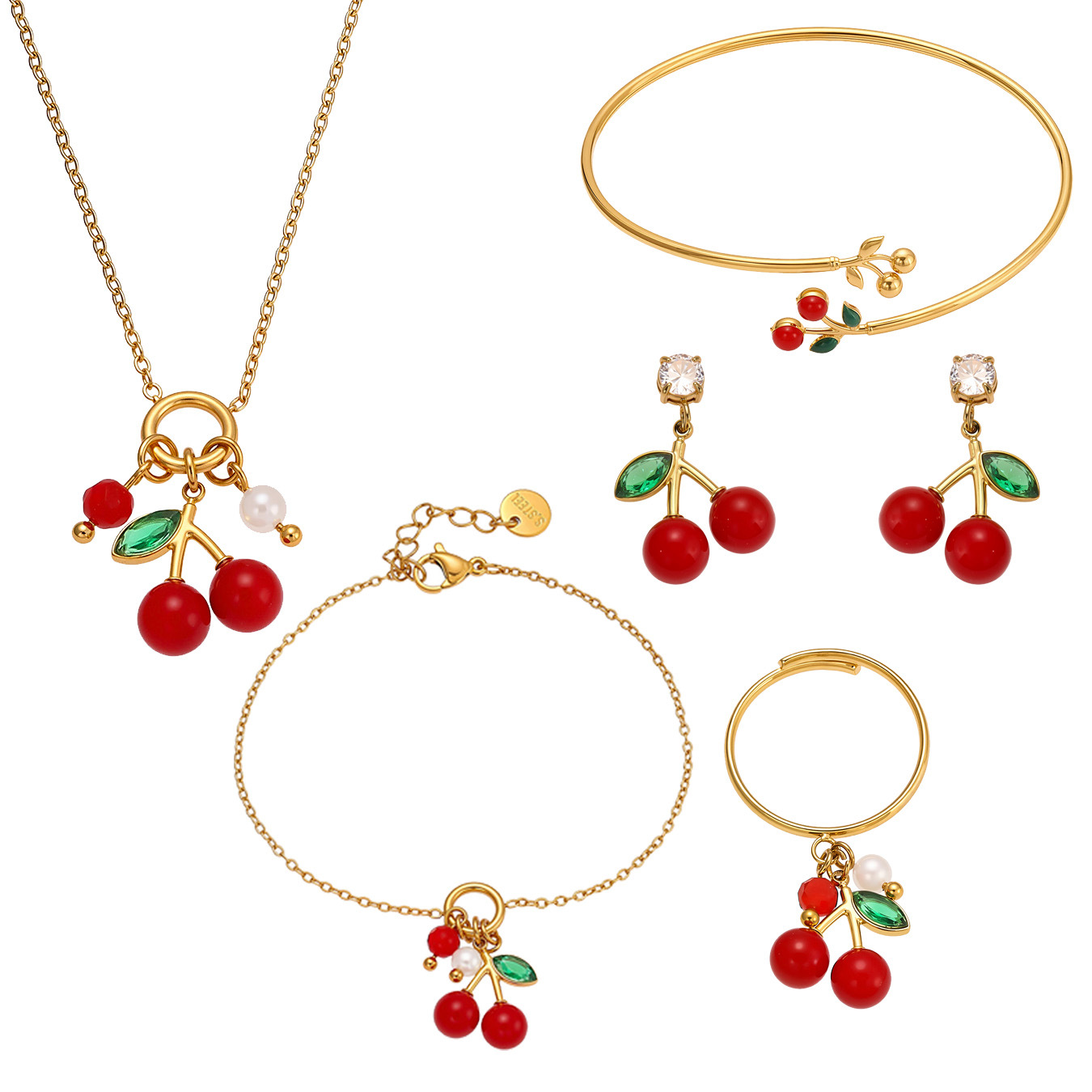 Pulsera de mujer de acero titanio delicada y de moda diaria_voghion.com